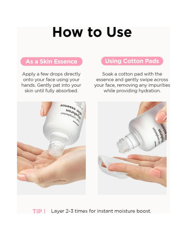 Hanskin Dúo Hidratante Diaria - Esencia y Crema Hialurónica