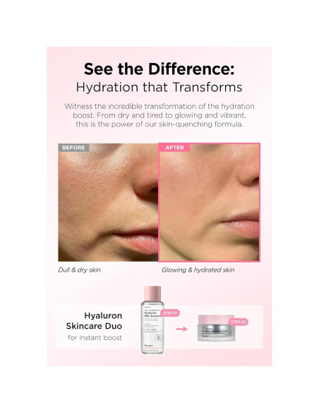 Hanskin Dúo Hidratante Diaria - Esencia y Crema Hialurónica