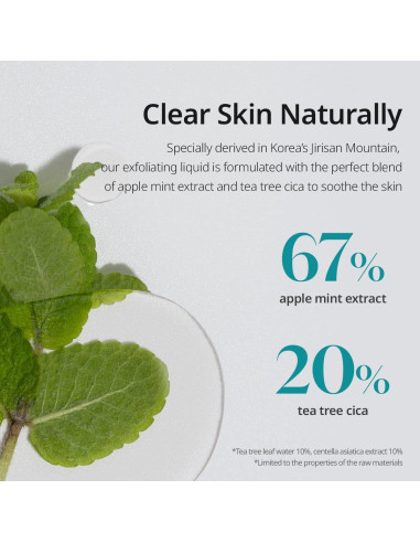 Sérum Exfoliante Goodal Manzana y Menta 50 ml AHA BHA