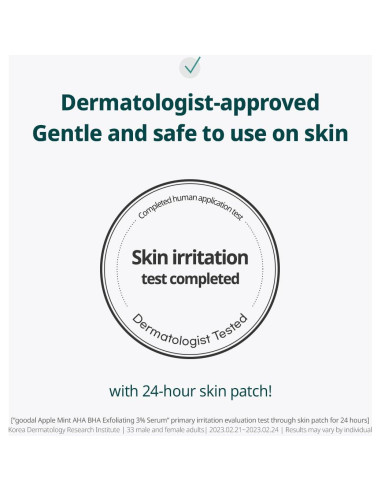 Sérum Exfoliante Goodal Manzana y Menta 50 ml AHA BHA