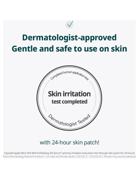 Sérum Exfoliante Goodal Manzana y Menta 50 ml AHA BHA