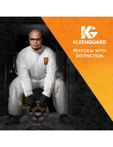 Gafas de Seguridad KleenGuard V30 Nemesis, Lentes Ámbar, 12 Pares