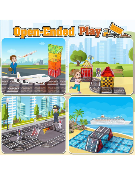 Set de Juguetes de Construcción Magnéticos Windidi 30 Piezas Set de Juguetes de Construcción Magnéticos Windidi 30 Piezas