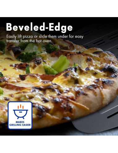 Paleta de Pizza Perforada Newmeto 30.48 cm Antiadherente