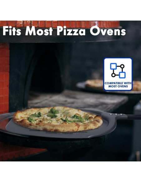 Paleta de Pizza Perforada Newmeto 30.48 cm Antiadherente