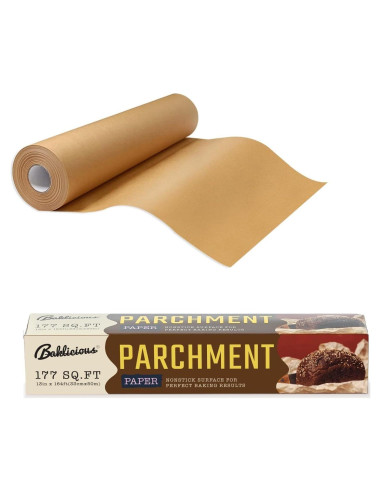 Rollo de papel pergamino antiadherente Baklicious 33 cm x 50 m