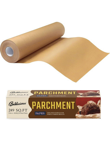Rollo de papel pergamino antiadherente Baklicious 33 cm x 50 m