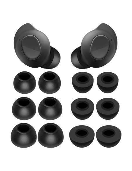 6 Pares Puntas Espuma Memoria IiEXCEL S/M/L para Galaxy Buds FE