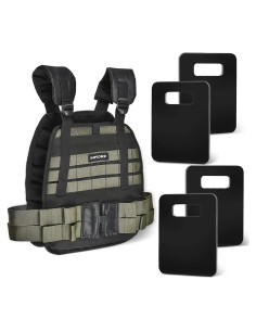 Chaleco Táctico Ajustable INFIDEZ 5.4 a 14 kg para Entrenamiento