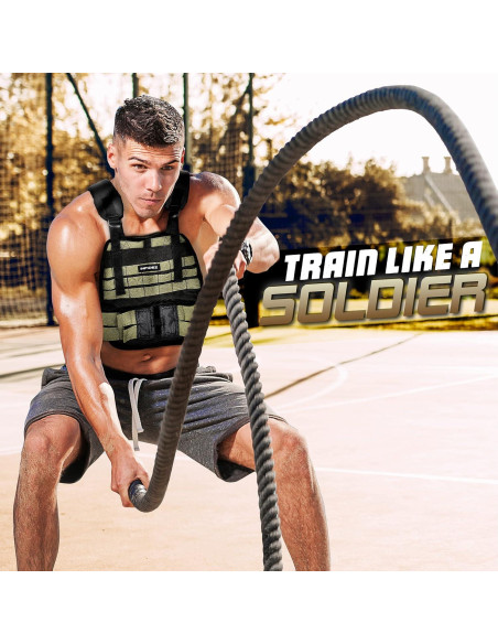 Chaleco Táctico Ajustable INFIDEZ 5.4 a 14 kg para Entrenamiento
