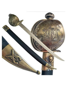 Espada Sable Pirata Ace Martial Arts 81 cm Acero Inoxidable
