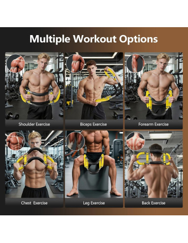 Entrenador de Brazos Twister Yolid - Resistencia Ajustable 29.5-49.9 kg