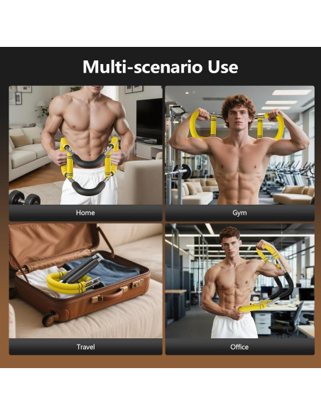 Entrenador de Brazos Twister Yolid - Resistencia Ajustable 29.5-49.9 kg