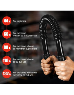 Barra Power Twister JAOTREL para Entrenamiento de Fuerza 2