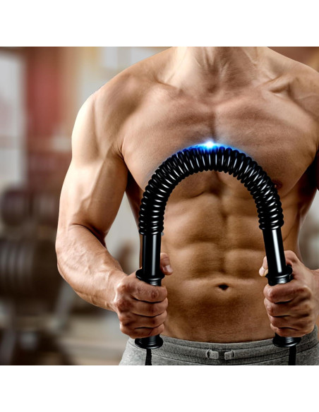 Barra Power Twister JAOTREL para Entrenamiento de Fuerza