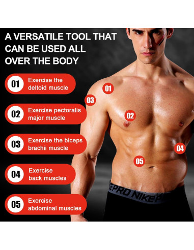 Barra Power Twister JAOTREL para Entrenamiento de Fuerza