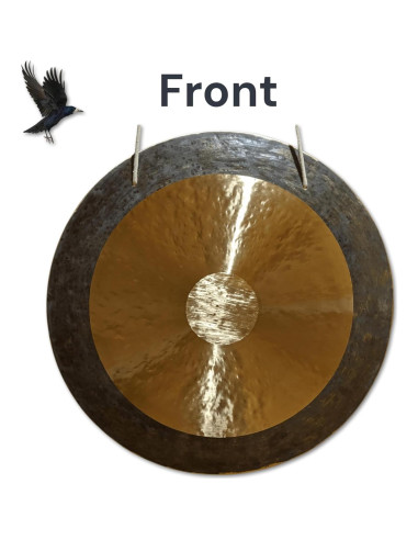 Gong de Bronce Chino Raven Sounds 55.88 cm para Meditación