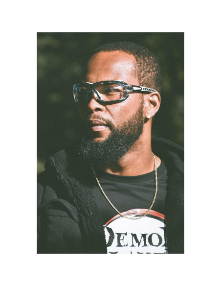 Gafas de sol deportivas Global Vision Octane Anti-Fog rojas