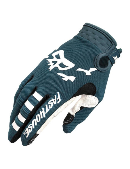 Guante Motocross FASTHOUSE Estilo Rápido Slammer Índigo
