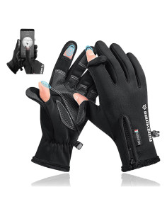Guantes de Ciclismo de Invierno LSAMA Antideslizantes Medianos