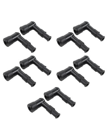 Cubierta de Bota de Resistor de Bujía 14mm ApplianPar - 10 Piezas