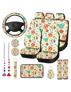 Juego Completo 17 Pcs Accesorios de Coche Riakrum Hongo y Polilla