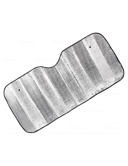 Sombrilla Solar Plegable ZONETECH 127x58cm Plateada