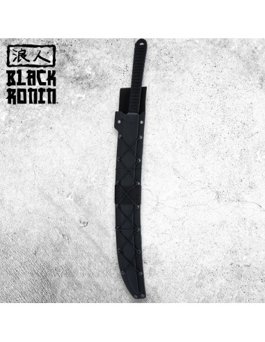Espada Wakizashi de Combate Black Ronin 68.6 cm Acero Inoxidable