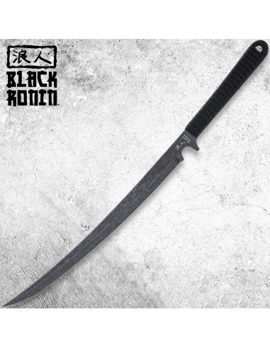 Espada Wakizashi de Combate Black Ronin 68.6 cm Acero Inoxidable