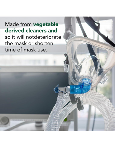 Toallitas de limpieza CPAP Citrus II - 62 unidades - Aroma cítrico