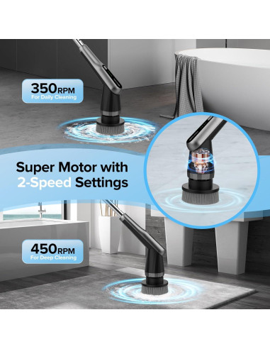 Cepillo Eléctrico de Limpieza Dreazu G2-Pro 12 en 1 IPX7