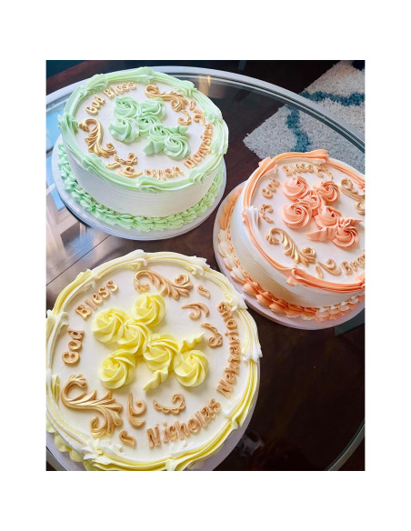 Molde de Silicona para Pastel de Boda Anyana Scroll Grande