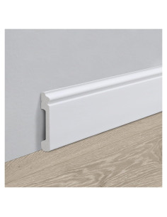 Moldura de Zócalo de Pared Sunnyglade 10 Piezas 113 x 8 cm