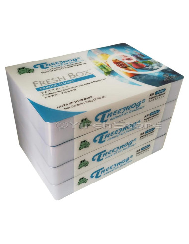 Ambientador en Gel YirehStore Treefrog Ramune Calabaza 4 Unidades