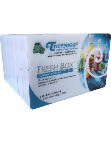 Ambientador en Gel YirehStore Treefrog Ramune Calabaza 4 Unidades