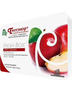 Ambientador de Gel Manzana Squash Treefrog 5 Paquetes 2