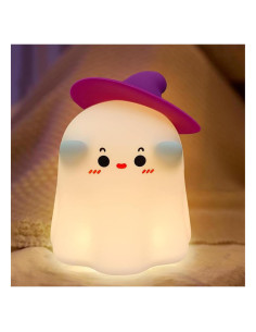Luz Nocturna Fantasma Cuxichuxinxi 9.9x10.5cm Recargable USB