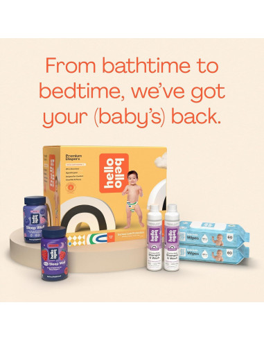 Pañales Premium Hello Bello Tamaño 1, 32 Unidades, Hipoalergénicos