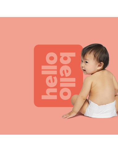 Pañales Premium Hello Bello Tamaño 1, 32 Unidades, Hipoalergénicos