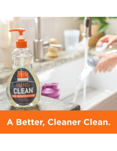 Jabón Líquido para Platos Hang Clean 500ml Hipoalergénico 2