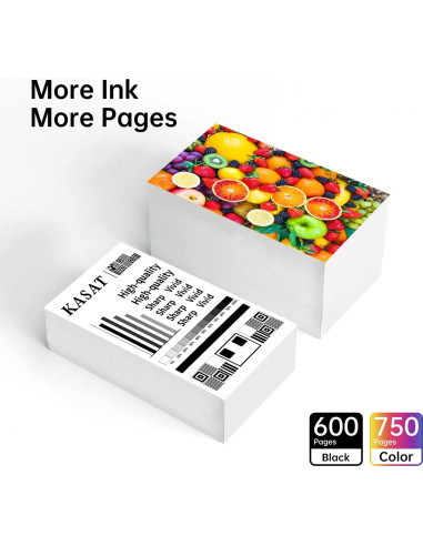 Cartuchos de Tinta KASAT 277XL Reemplazo para Impresora XP-960/970/850/860