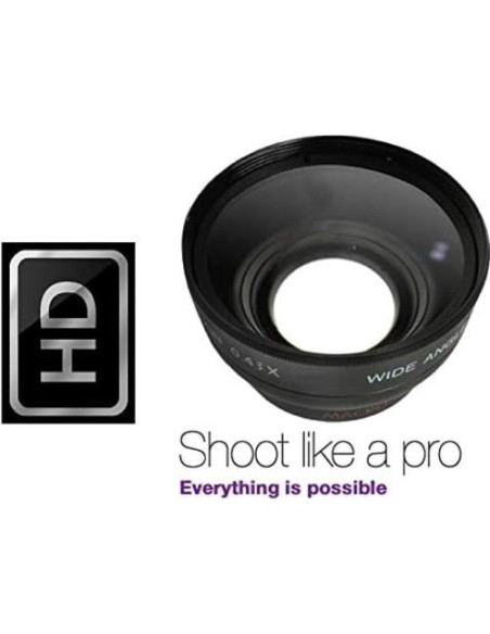 Kit de Lentes Telefoto 2.2x y Gran Angular 0.43x Pro Ser para Canon