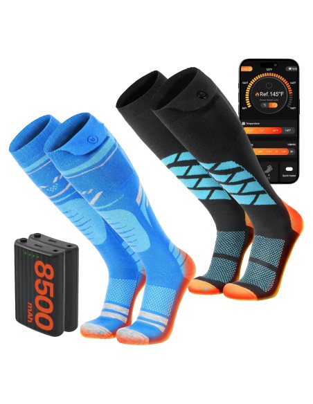 Calcetines Térmicos Eléctricos SURGOAL con Batería 8500mAh