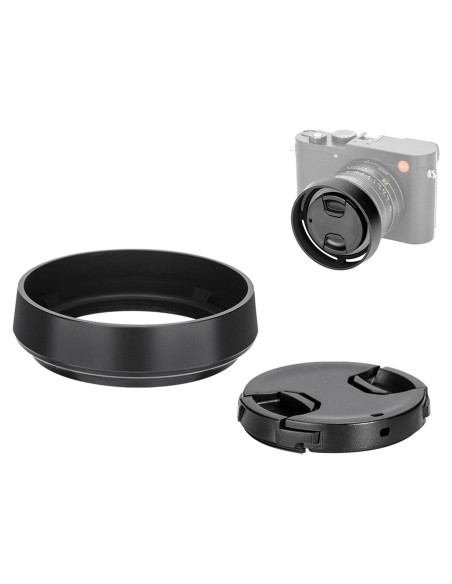Capucha de Lente de Aluminio JJC para Leica Q3/Q2/Q - 49mm