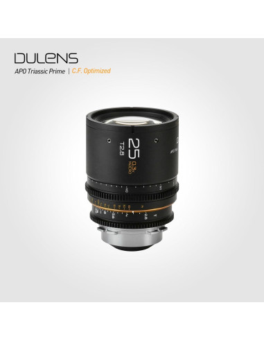 Lente Cine DULENS APO T2.8 25mm Enfoque Manual Gran Apertura
