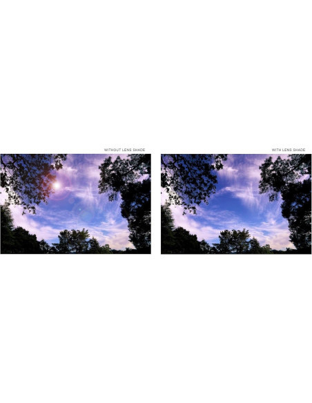 Capucha de Lente Tulipán Digital Nc 72mm para Sigma 17-70mm