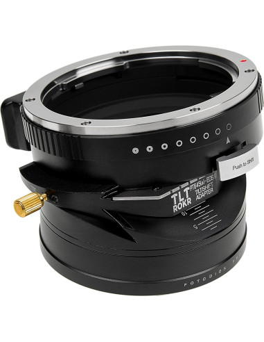 Adaptador Fotodiox Pro TLT ROKR para Lentes Pentax 645 a Canon RF