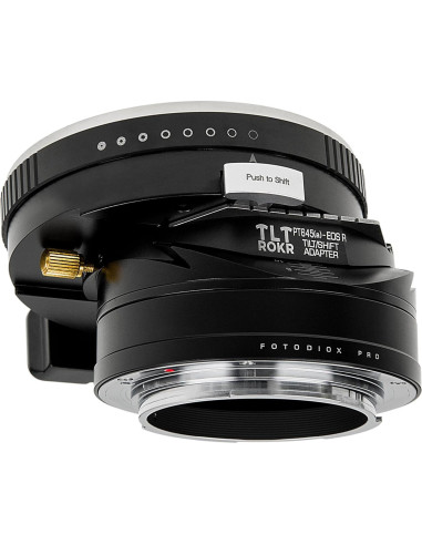 Adaptador Fotodiox Pro TLT ROKR para Lentes Pentax 645 a Canon RF