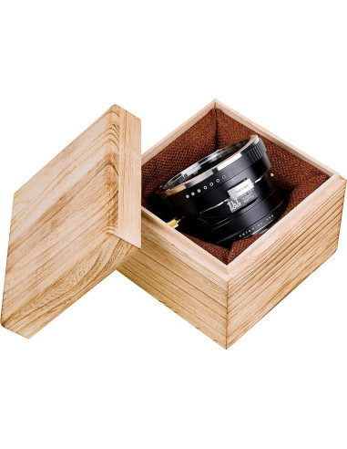 Adaptador Fotodiox Pro TLT ROKR para Lentes Pentax 645 a Canon RF