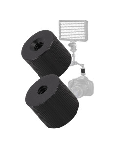 Adaptador de Rosca de Trípode ETLIFE 1/4 F a 1/4 F - 2 Piezas